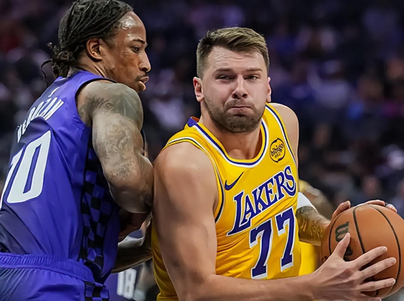 九游体育下载-詹姆斯22+4+3，卢卡42+7+8湖人三连败，威少恩怨局22+5+7