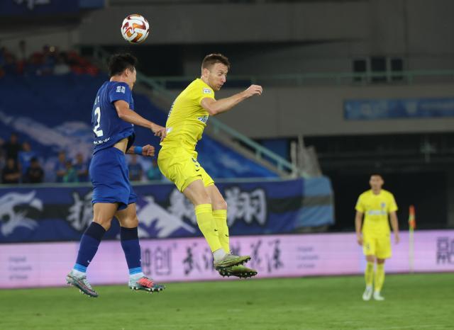九游体育-【中超】贝里奇头球制胜李扬中框 三镇0比1津门虎